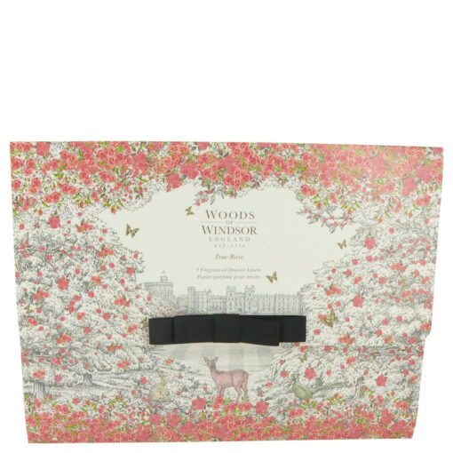 True Rose by Woods of Windsor 5 Perfumed Drawer Liners -- for Women