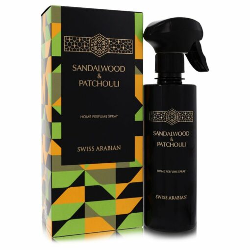 Swiss Arabian Sandalwood and Patchouli by Swiss Arabian Home Perfume Spray 10.1 oz for Men