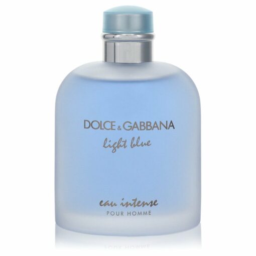 Light Blue Eau Intense by Dolce & Gabbana Eau De Parfum Spray (unboxed) 6.7 oz for Men