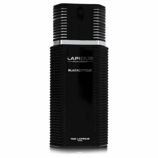 Lapidus Black Extreme by Ted Lapidus Eau De Toilette Spray (Unboxed) 3.4 oz for Men