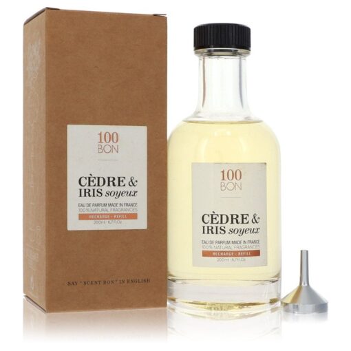 100 Bon Cedre & Iris Soyeux by 100 Bon Eau De Parfum Refill 6.7 oz for Men