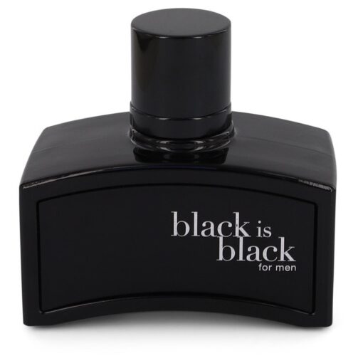 Black is Black by Nu Parfums Eau De Toilette Spray (unboxed) 3.4 oz for Men