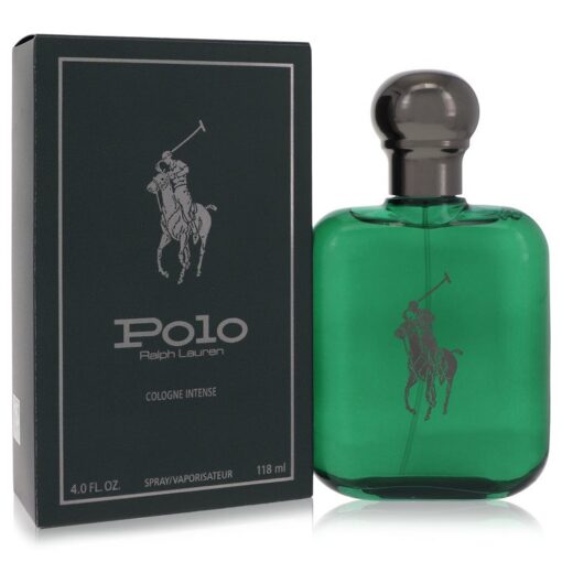 Polo Cologne Intense by Ralph Lauren Cologne Intense Spray (Unboxed) 8 oz for Men