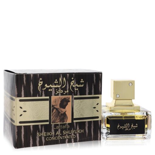 Lattafa Sheikh Al Shuyukh by Lattafa Eau De Parfum Spray Concentrated (Unisex) 3.4 oz for Men