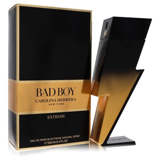 CH Bad Boy Extreme by Carolina Herrera Eau De Parfum Spray 3.4 oz for Men