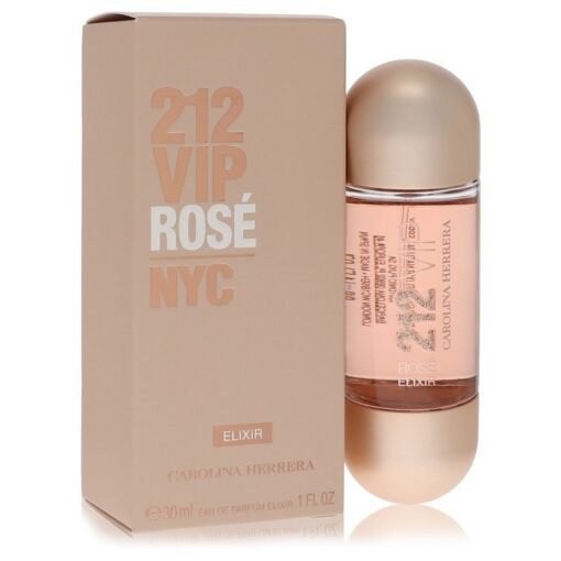 212 Vip Rose Elixir by Carolina Herrera Eau De Parfum Spray 1 oz for Women