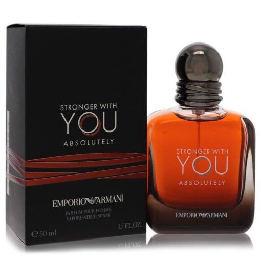 Stronger With You Absolutely by Giorgio Armani Eau De Parfum Spray (Unboxed) 1.7 oz for Men