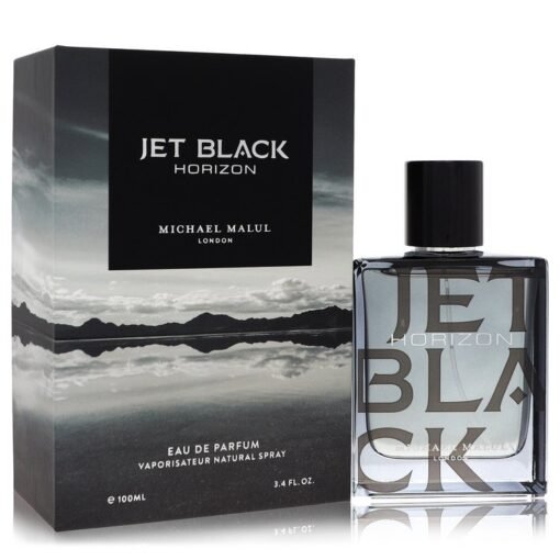 Jet Black Horizon by Michael Malul Eau De Parfum Spray 3.4 oz for Men