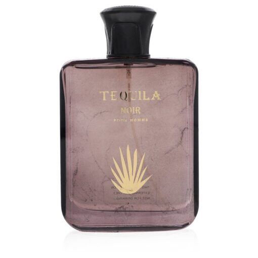 Tequila Pour Homme Noir by Tequila Perfumes Eau De Parfum Spray (Unboxed) 3.3 oz for Men