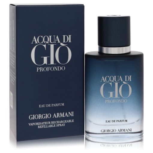 Acqua Di Gio Profondo by Giorgio Armani Eau De Parfum Spray 1 oz for Men