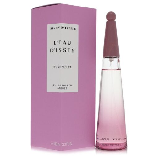 L'eau D'issey Solar Violet by Issey Miyake Eau De Toilette Intense Spray 3.3 oz for Women