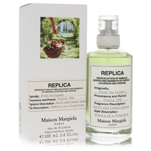 Replica Earth and Tomato Leaves by Maison Margiela Eau De Toilette Spray (Unisex) 3.4 oz for Women