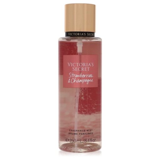 Strawberries & Champagne by Victoria's Secret Fragrance Mist Spray 8.4 oz for Women