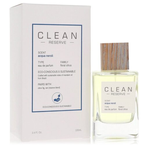 Clean Reserve Acqua Neroli by Clean Eau De Parfum Spray 3.4 oz for Women