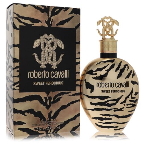 Roberto Cavalli Sweet Ferocious by Roberto Cavalli Eau De Parfum Spray 2.5 oz for Women