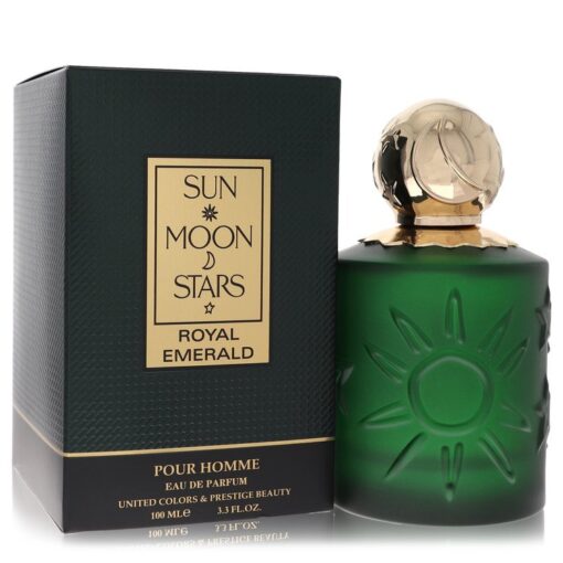 Sun Moon Stars Royal Emerald by Karl Lagerfeld Eau De Parfum Spray 3.3 oz for Men