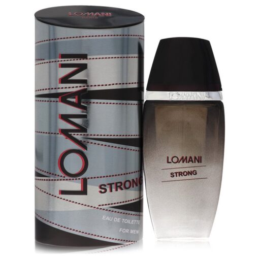 Lomani Strong by Lomani Eau De Toilette Spray 3.3 oz for Men