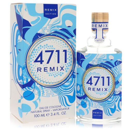 4711 Remix Sparkling Island by 4711 Eau De Cologne Spray (Unisex) 3.4 oz for Men