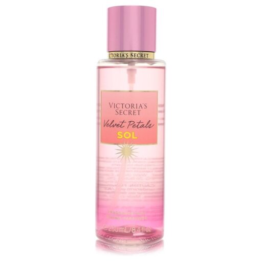 Victoria's Secret Velvet Petals Sol by Victoria's Secret Fragrance Mist Spray 8.4 oz for Women