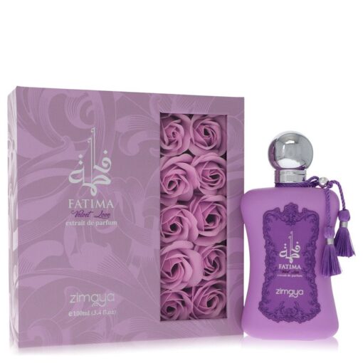 Afnan Fatima Velvet Love by Afnan Extrait De Parfum Spray (Unboxed) 3.4 oz for Women