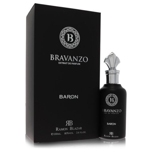 Dumont Bravanzo Baron by Dumont Paris Extrait De Parfum Spray (Unisex Unboxed) 3.4 oz for Men