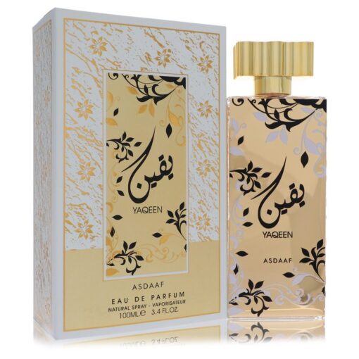 Lattafa Asdaaf Yaqeen by Lattafa Eau De Parfum Spray (Unisex Unboxed) 3.4 oz for Women