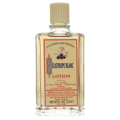 Heliotrope Blanc by LT Piver Lotion (Eau De Toilette unboxed) 3.3 oz for Women