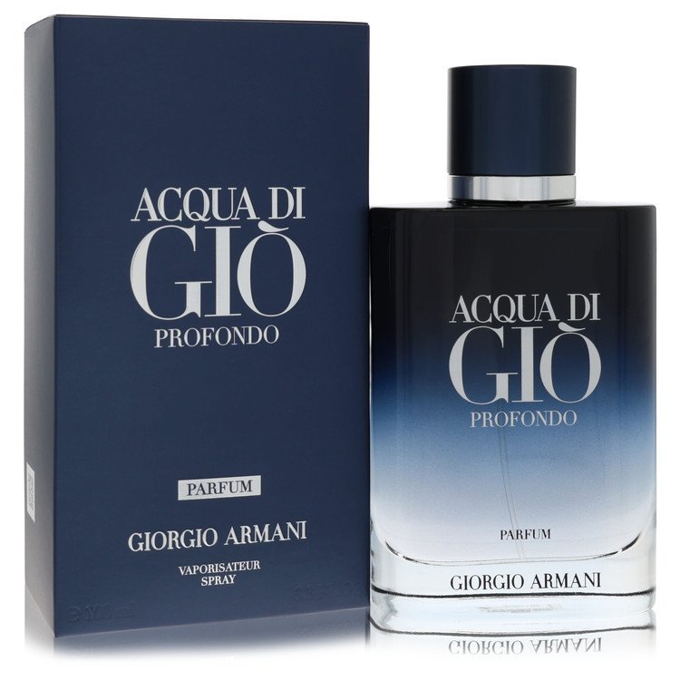 Acqua Di Gio Profondo by Giorgio Armani Eau De Parfum Spray 1.6 oz for Men