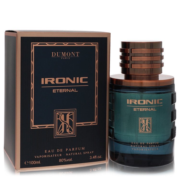Dumont Ironic Eternal by Dumont Paris Eau De Parfum Spray (Unboxed) 3.4 oz for Men