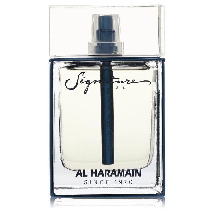 Al Haramain Signature Blue by Al Haramain Eau De Parfum Spray (Unboxed) 3.3 oz for Men