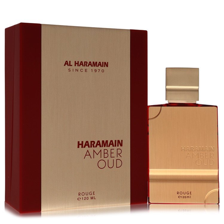 Al Haramain Amber Oud Rouge by Al Haramain Eau De Parfum Spray 4 oz for Men