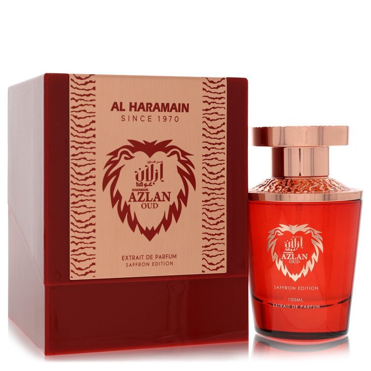 Al Haramain Azlan Oud Saffron by Al Haramain Extrait De Parfum Spray 3.33 oz for Women