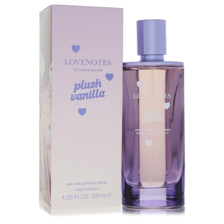 Ariana Grande Lovenotes Plush Vanilla by Ariana Grande Eau De Parfum Spray 4.2 oz for Women