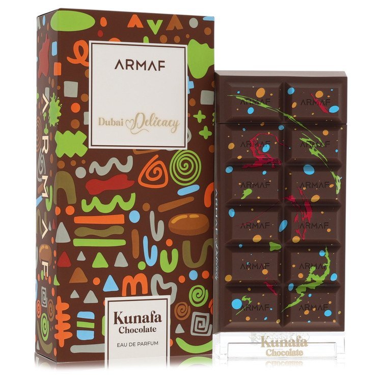 Armaf Delights Dubai Delicacy Kunafa Chocolate by Armaf Eau De Parfum Spray 2.37 oz for Women