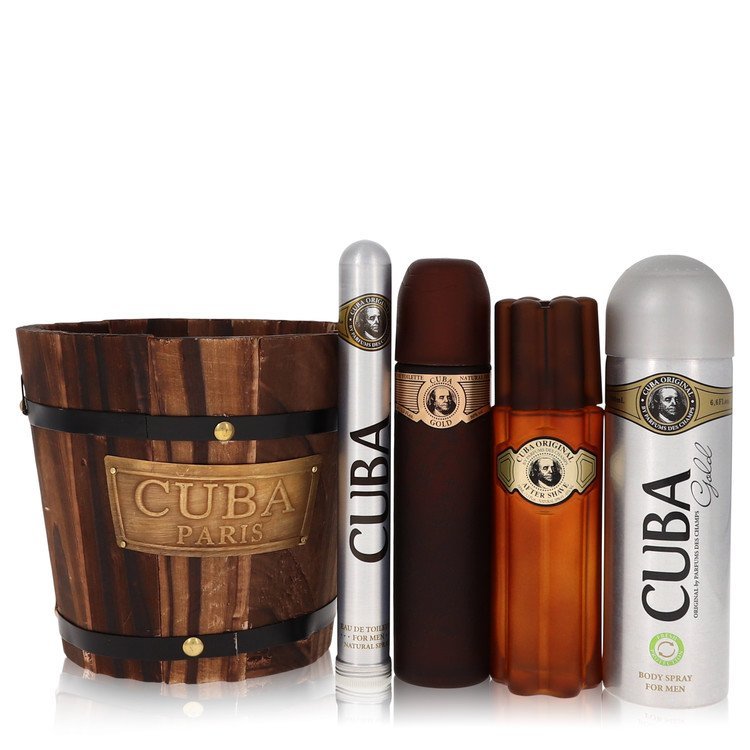 Cuba Gold by Fragluxe Gift Set -- for Men