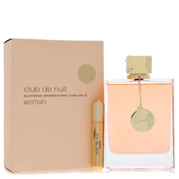 Club De Nuit by Armaf Eau De Parfum Spray with Travel Refill Spray 8.45 oz for Women