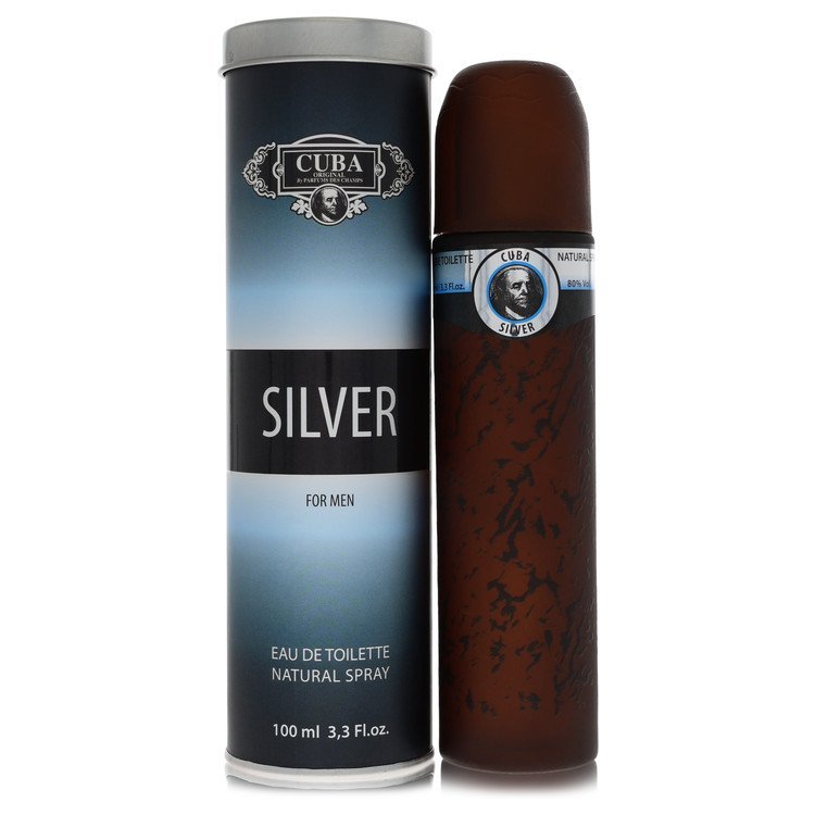 Cuba Silver by Fragluxe Eau De Toilette Spray 3.3 oz for Men