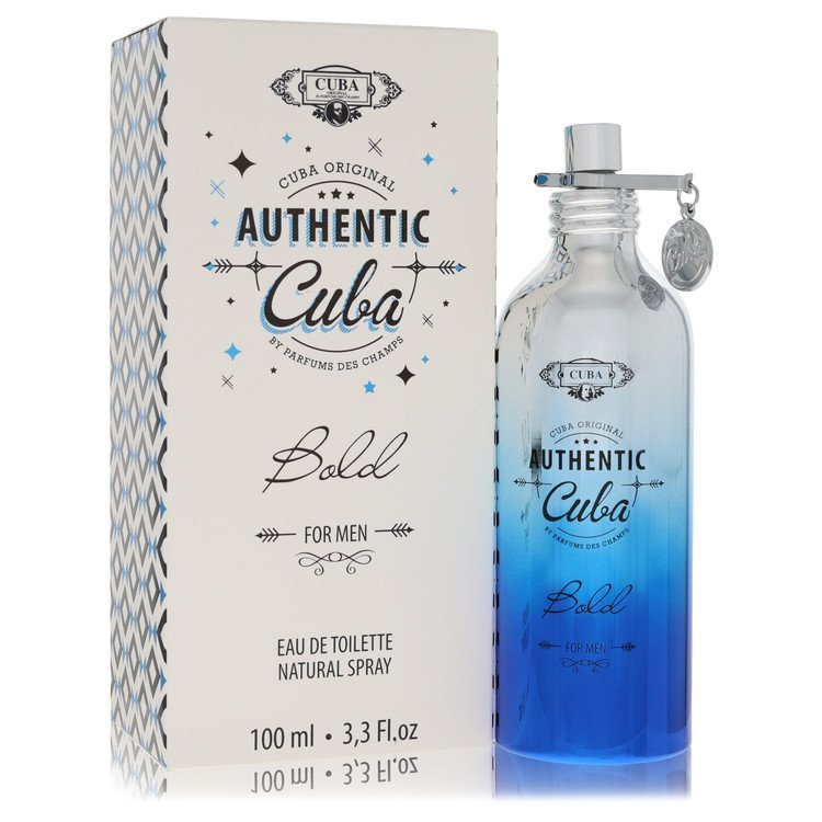 Cuba Authentic Bold by Fragluxe Eau De Toilette Spray 3.3 oz for Men