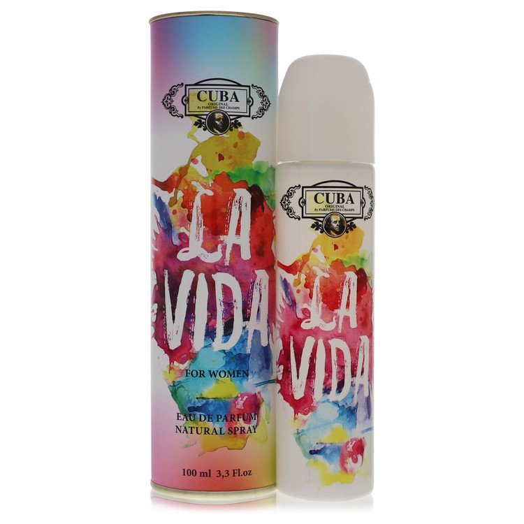 Cuba La Vida by Fragluxe Eau De Parfum Spray 3.3 oz for Women