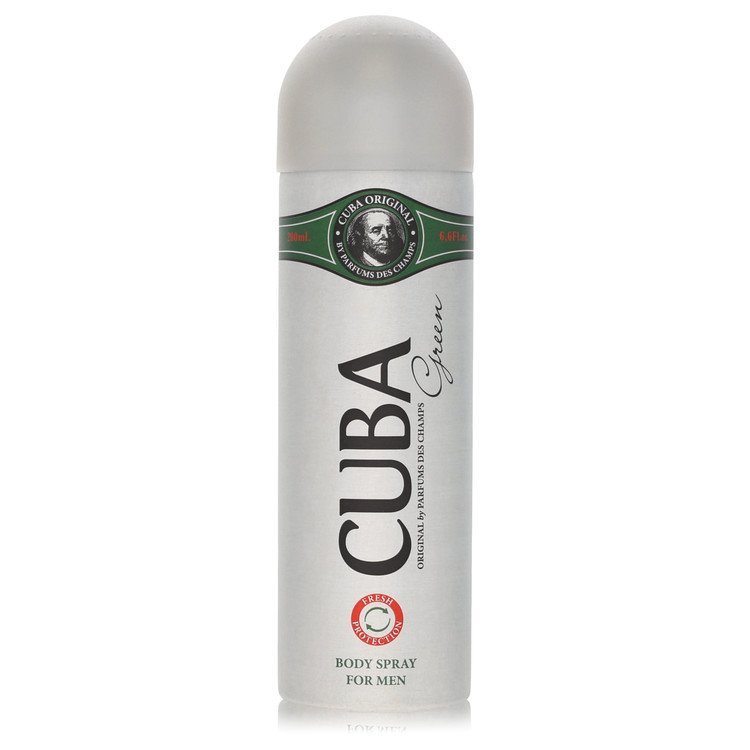 Cuba Green by Fragluxe Deodorant Spray 6.7 oz for Men