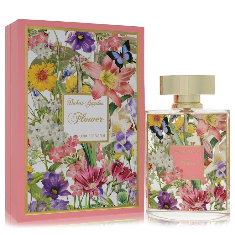 Dubai Garden Flower by Dubai Garden Extrait De Parfum Spray 3.3 oz for Women