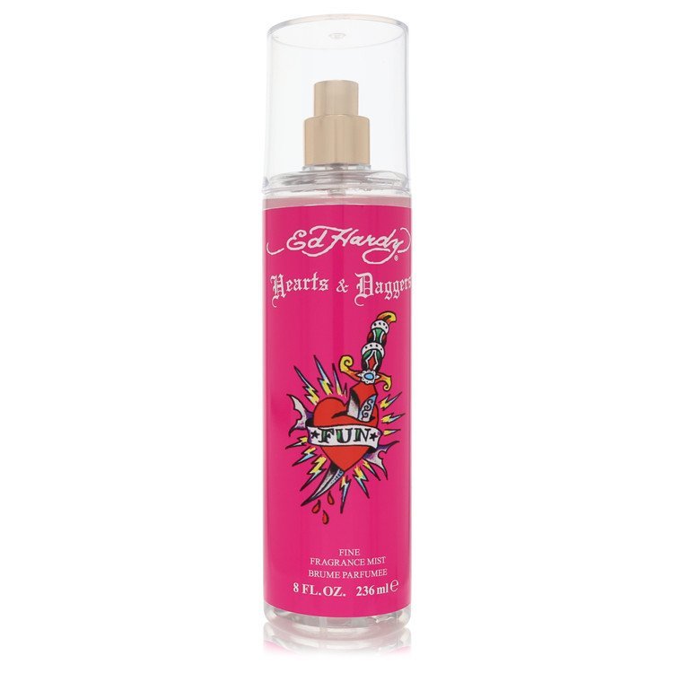 Ed Hardy Hearts & Daggers by Christian Audigier Body Mist 8.0 oz for Women