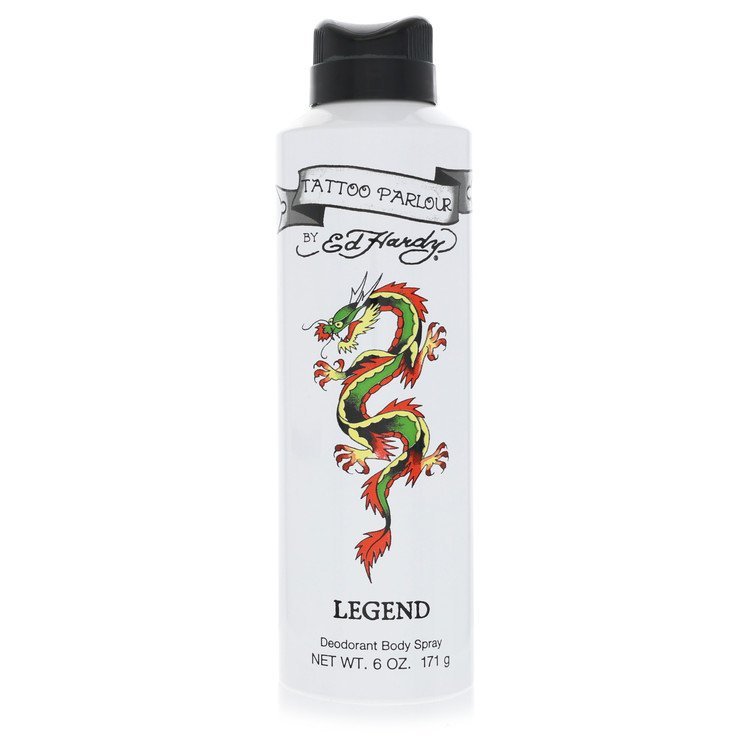 Ed Hardy Tattoo Parlour Legend by Ed Hardy Deodorant Spray 6 oz for Men