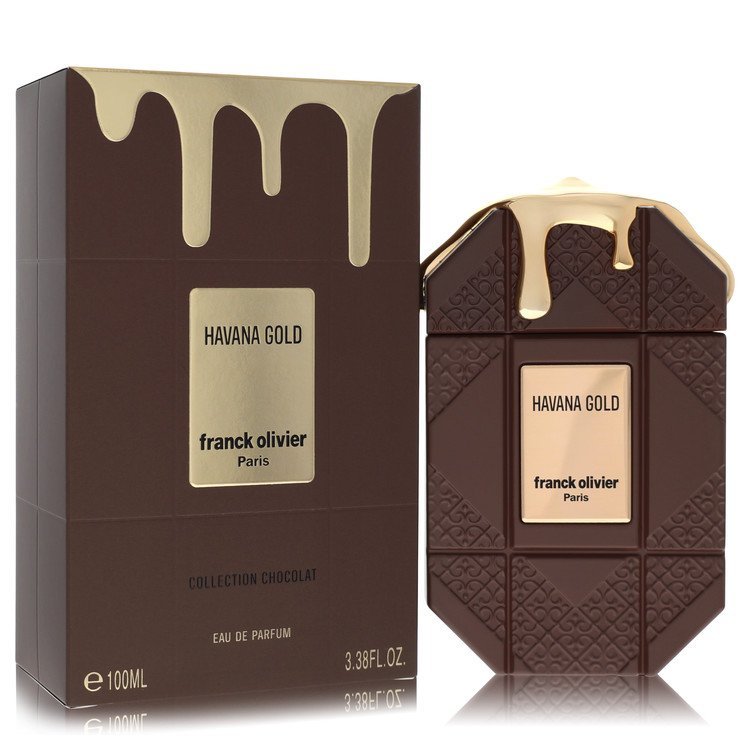 Franck Olivier Havana Gold by Franck Olivier Eau De Parfum Spray 3.38 oz for Men