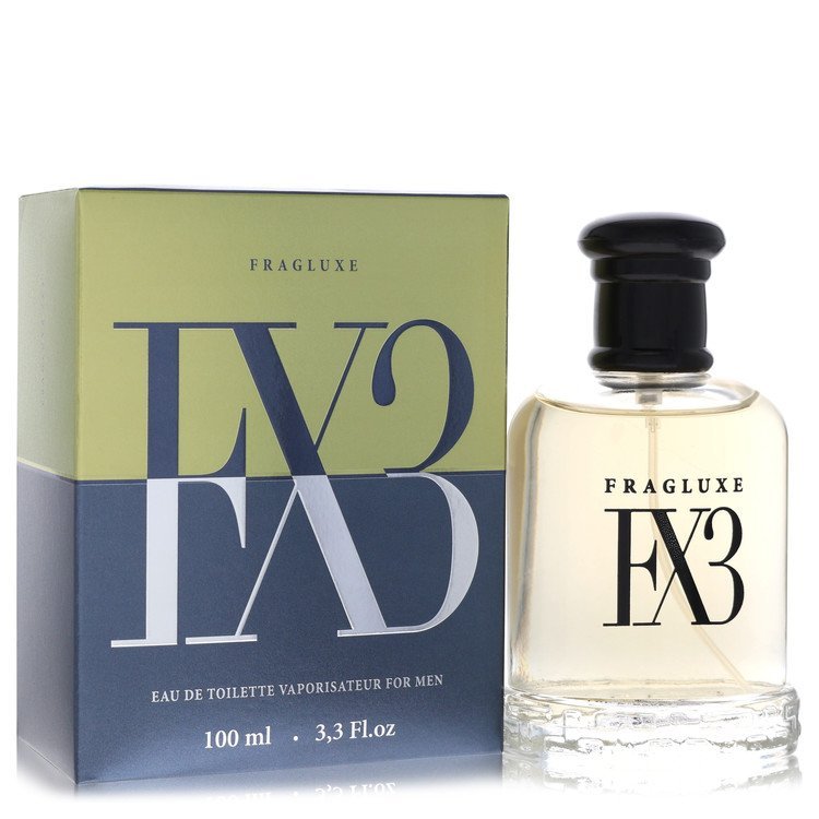 Fragluxe Fx3 by Fragluxe Eau De Toilette Spray 3.3 oz for Men