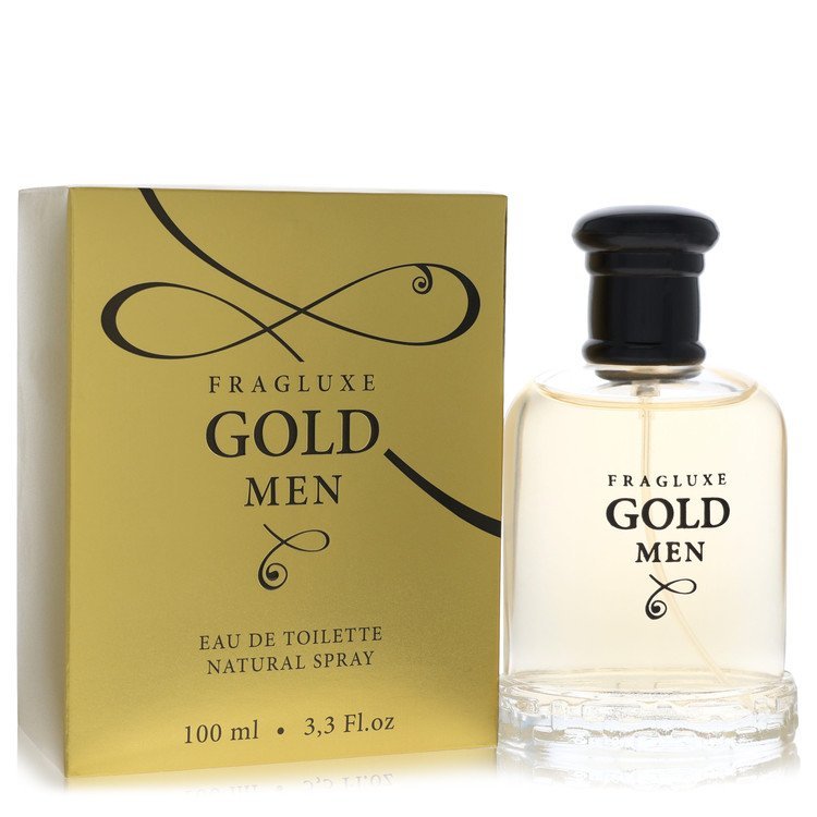 Fragluxe Gold by Fragluxe Eau De Toilette Spray 3.3 oz for Men