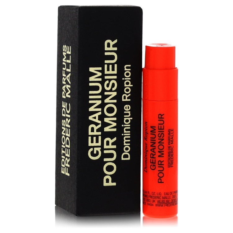 Geranium Pour Monsieur by Frederic Malle Vial (sample) .04 oz for Men