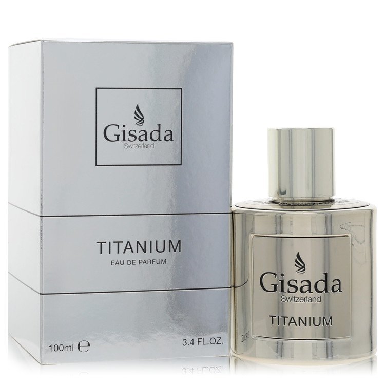 Gisada Titanium by Gisada Eau De Parfum Spray (Unisex) 3.4 oz for Women
