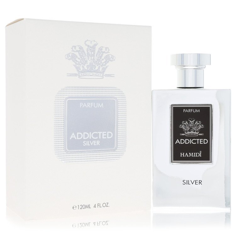 Hamidi Addicted Silver by Hamidi Parfum Spray 4.0 oz for Men