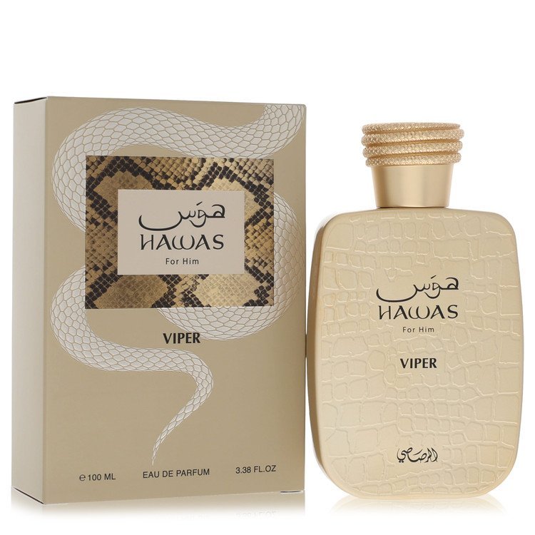 Hawas Viper by Rasasi Eau De Parfum Spray 3.38 oz for Men